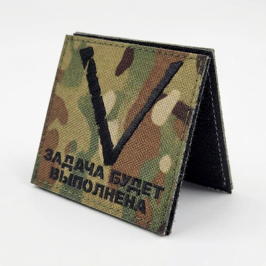 Military Patch Russian V – Camouflage