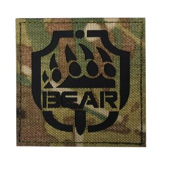 Нашивка Bear из Escape from Tarkov вышитая светоотражающая