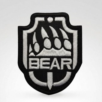 Escape from Tarkov нашивка Bear Outlined вышитая