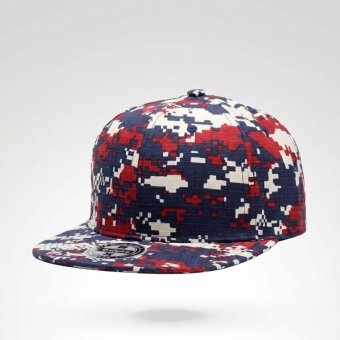 Camo Snapback Original - Digital Red & Blue