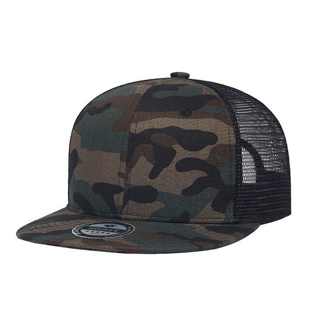 Camo Snapback Original - Woodland — изображение 3