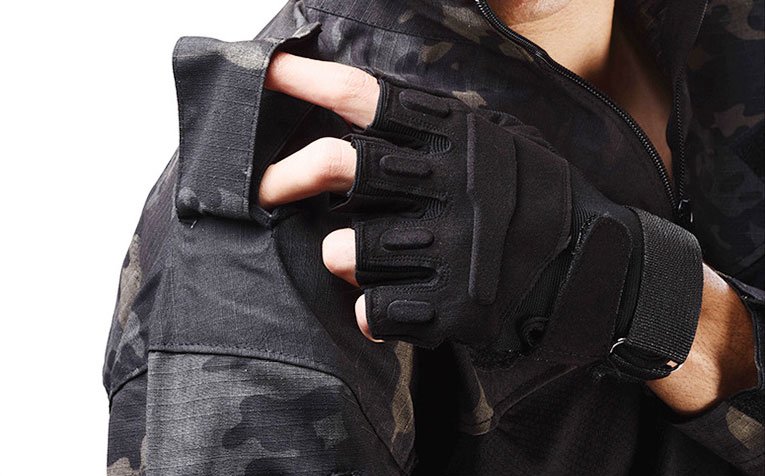 Epaulettes combat shirt