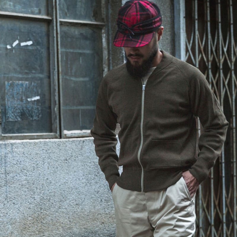 army full zip sweater "USAAF" C-2