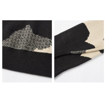 camo print sweater Y2K