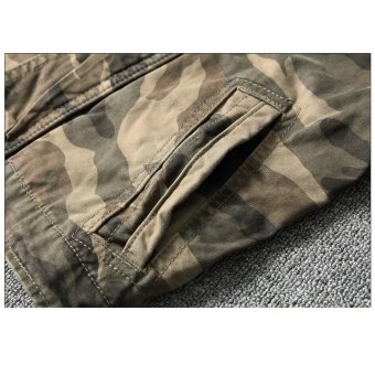 vintage army camo jacket