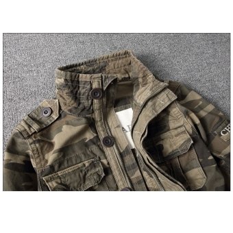 vintage army camo jacket
