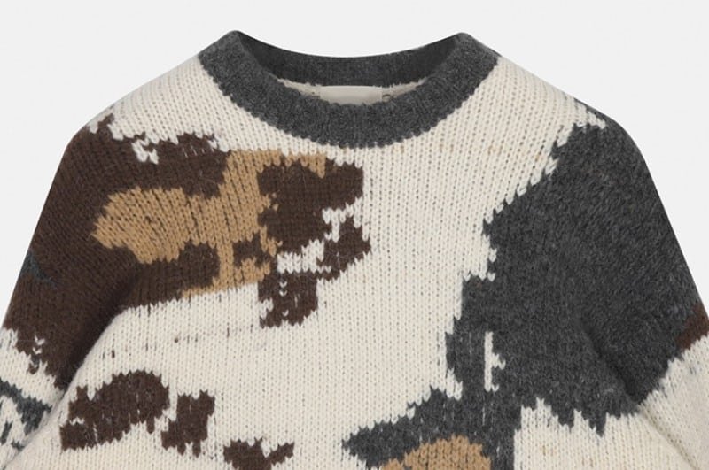 vintage camo sweater "Haraj" GL