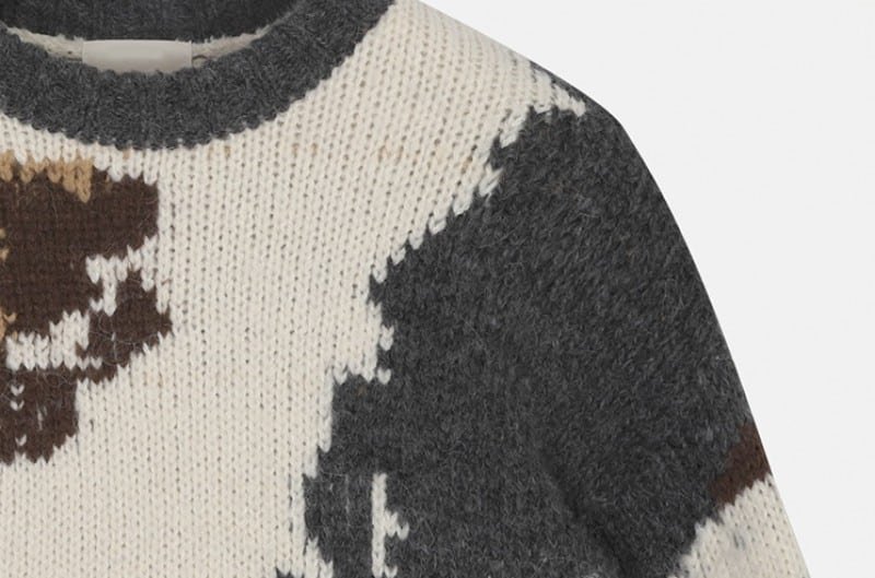 vintage camo sweater "Haraj" GL