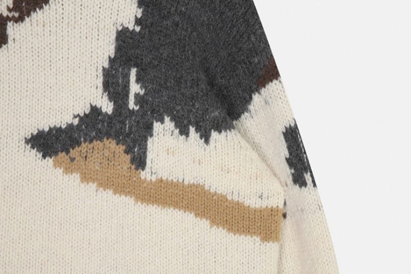 vintage camo sweater "Haraj" GL