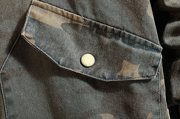 vintage camouflage jacket
