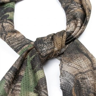 Hunting scarf camo