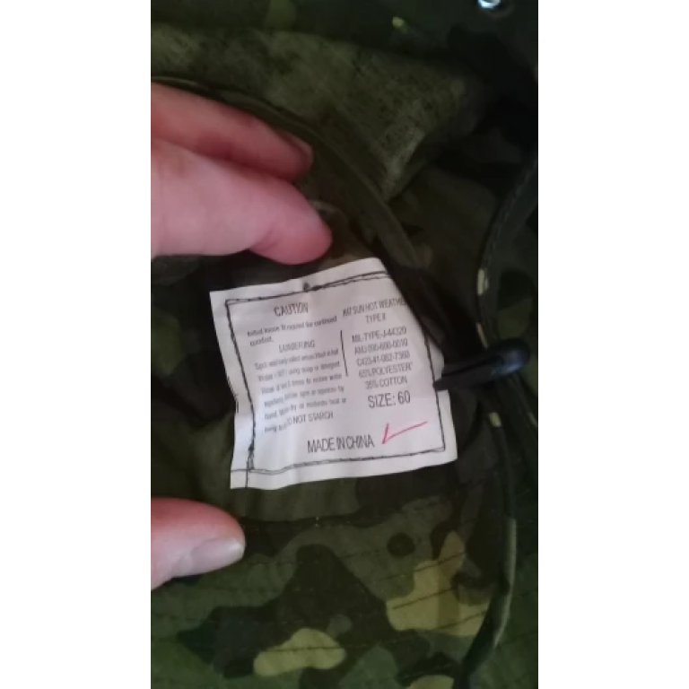 Панама "M45" в камуфляже Multicam photo review