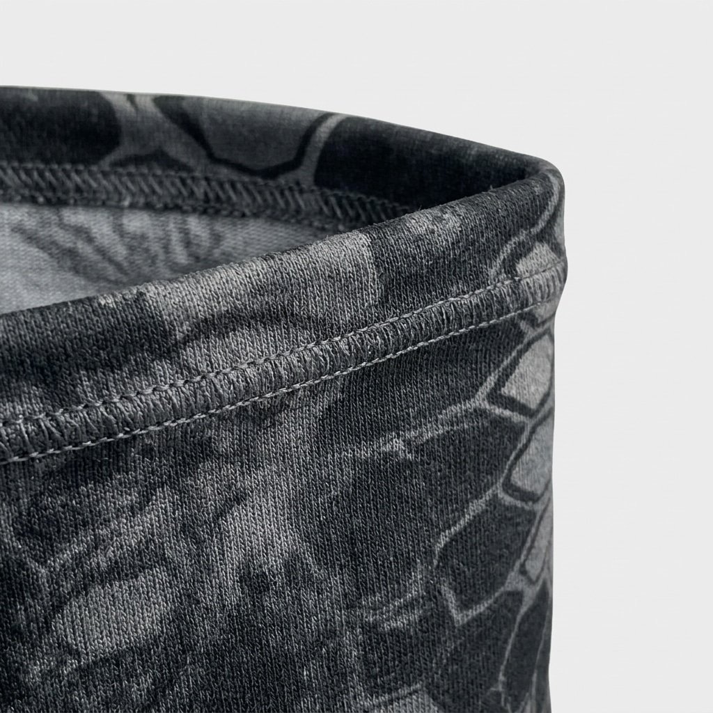 Black camo neck gaiter kryptek typhon