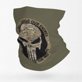 Skull neck gaiter