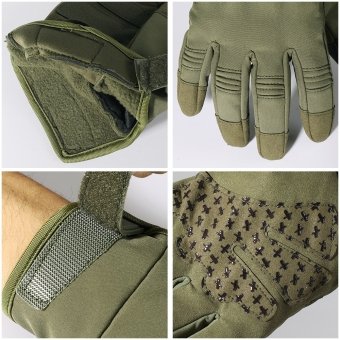 Waterproof tactical gloves