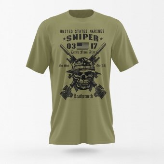 Футболка USMC sniper
