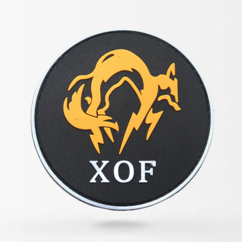 XOF нашивка велкро