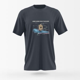 Футболка телескоп Джеймс Уэбб