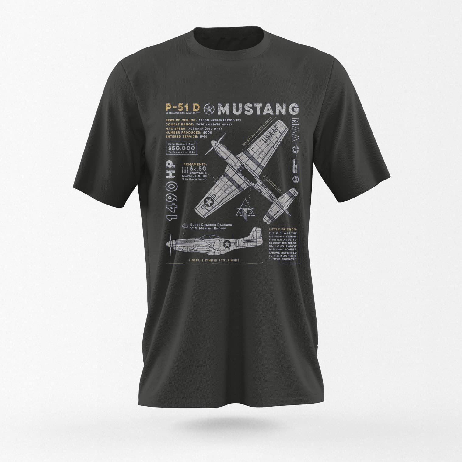 Футболка P 51 Mustang