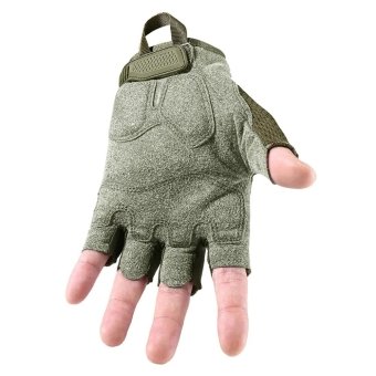 Tactical fingerless gloves