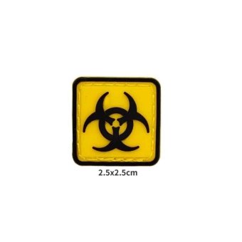 biohazard patch  Yellow