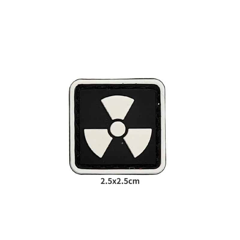 nuclear radiation patch Blacl