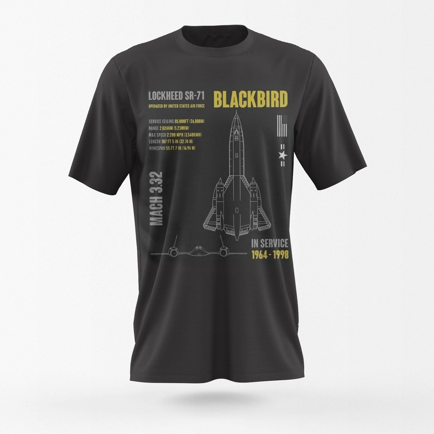 Футболка SR-71 Blackbird