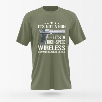 Футболка с мемом It's Not A Gun