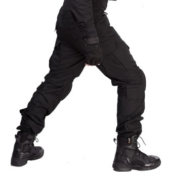 Black Combat Pants