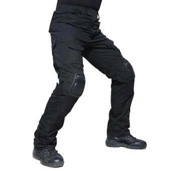 Black Combat Pants