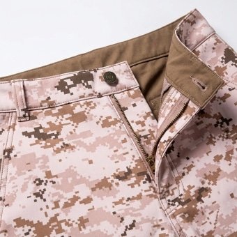 Waterproof softshell pants – Digital Desert