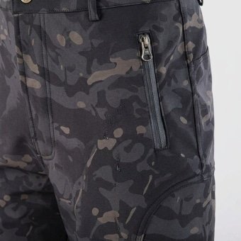 Waterproof softshell pants – Multicam Black