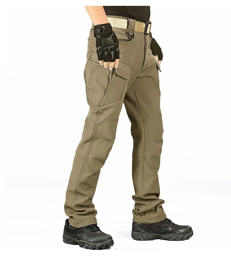 Softshell cargo pants "Conveyor" Khaki