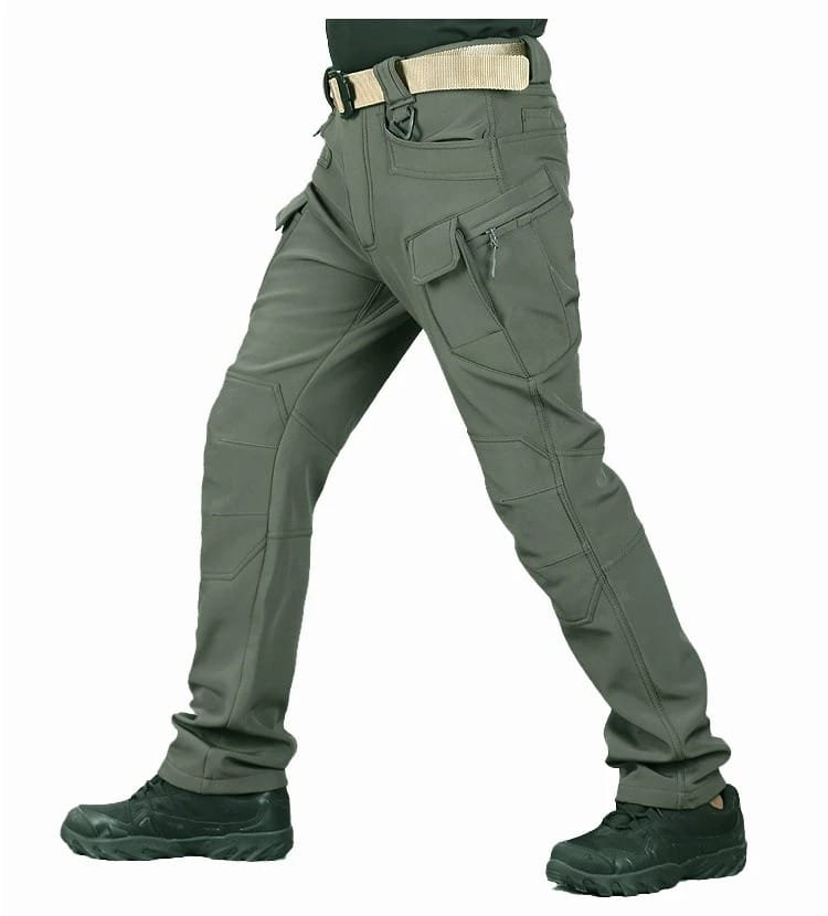 Softshell cargo pants "Conveyor" OD Green