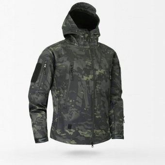 Куртка софтшелл Black Multicam "Ветер"