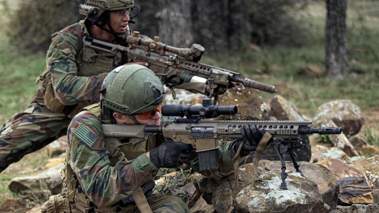 Woodland camo effectiveness