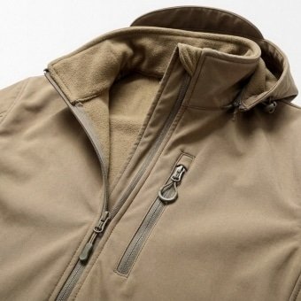 Coyote Brown softshell jacket “Veter”