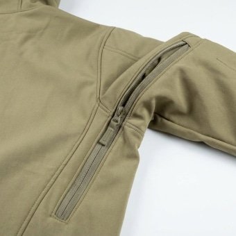 Khaki softshell jacket “Veter”