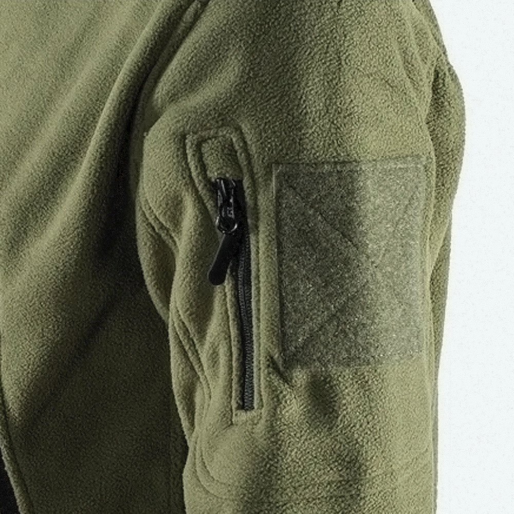 Military polar fleece jacket