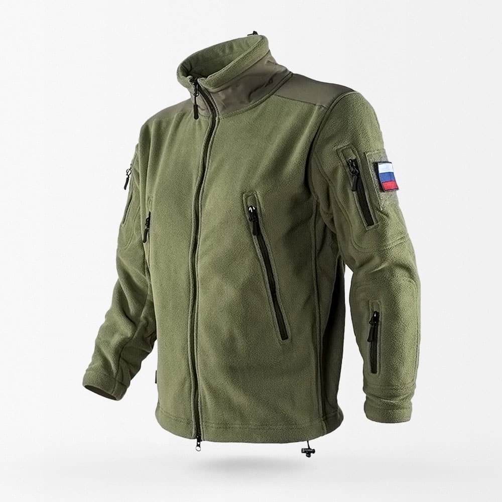 Military polar fleece jacket