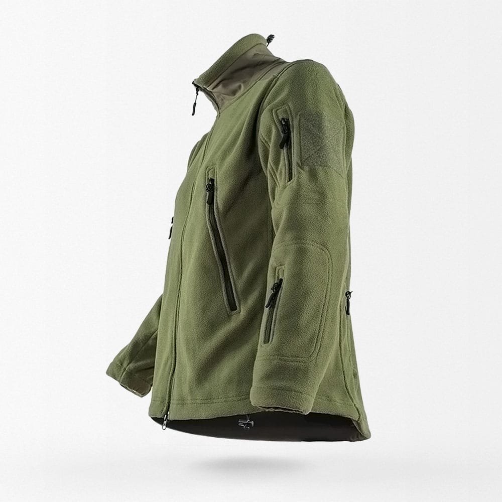 Military polar fleece jacket