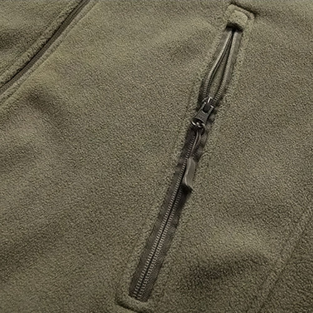 Windproof tactical fleece jacket