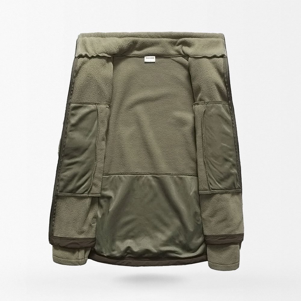 Windproof tactical fleece jacket