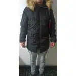 Военная парка с меховым капюшоном photo review