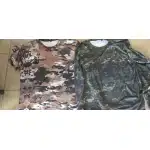Рубашка с длинным рукавом в чёрном камуфляже photo review