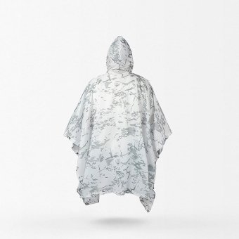 Multicam Alpine rain poncho