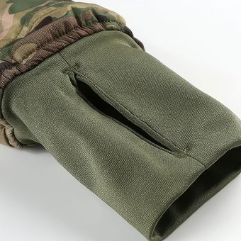 camo rain jacket