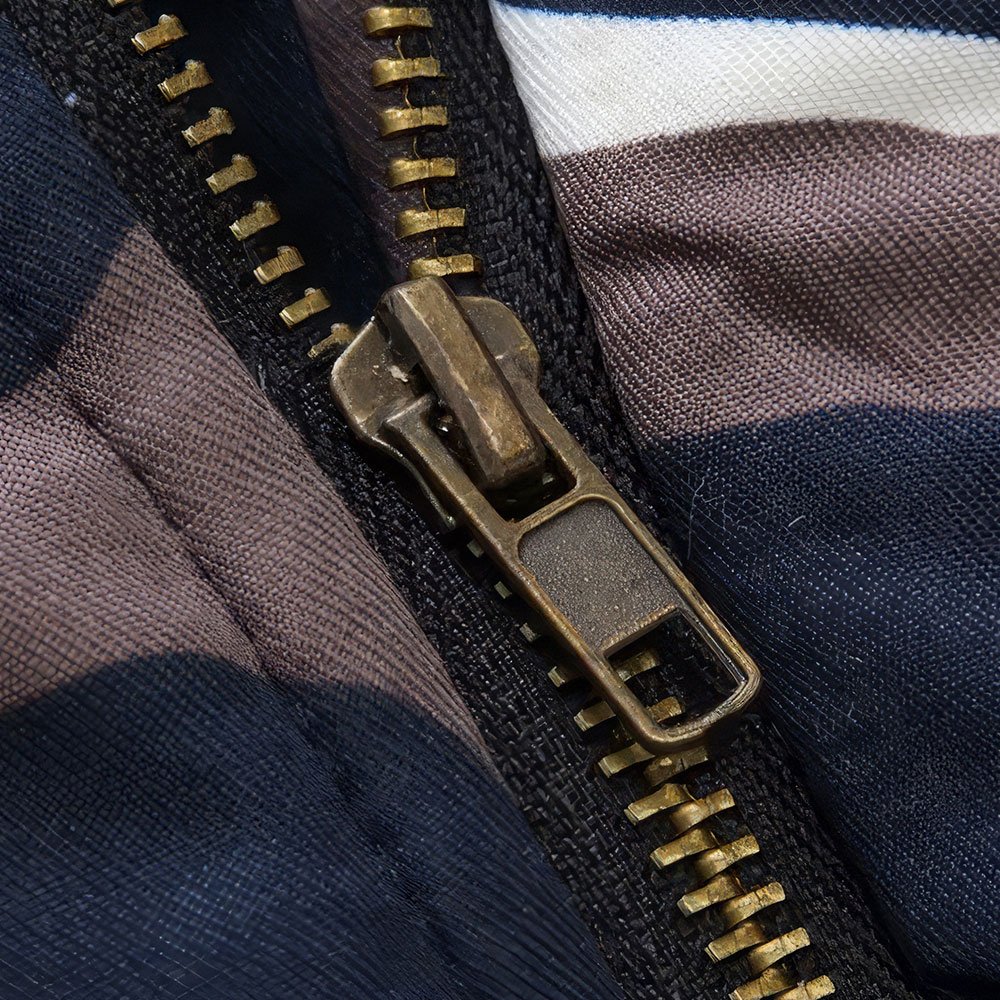 camouflage parka with fur hood