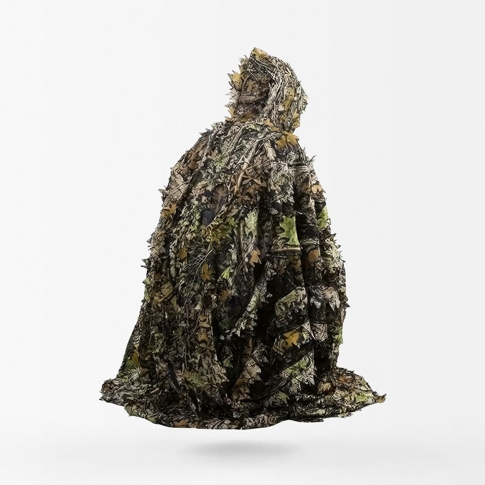 hunting camo poncho