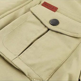 military parka jacket with fleece